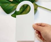 5 peças de cabides de acrílico em branco, cabide infantil personalizado,  divisor de roupas de acrílico simples DIY, organizadores de armário  infantil ...
