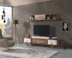 In dieser rubrik haben wir für sie einige beispiele von realisierten fernsehwänden und. Hubsche Tv Wand Panama Mit Lowboard Wandregal Moebel Lux De