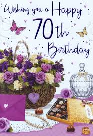 Maybe you would like to learn more about one of these? 70th Birthday Card Buy Online Or Call 0161 789 4914