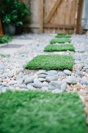 Diy Faux Grass Stepping Stones Faux Grass Garden Stones Stepping Stones