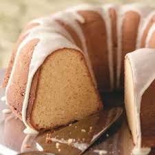 Eggnog Tube Cake Recipe Cake Recipes Eggnog Cake Christmas Food