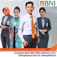 Jadi, pastikan anda melakukan cara menitipkan lamaran kerja ke satpam yang satu ini. Lowongan Back Office Bank Bni Untuk Smk D3 Dan S1 Fresh Graduate Berpengalaman Syarat Lokasi Cara Melamar Baca Di Www Jobsid Co 1 Job Search Fashion Job