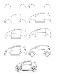 Drawing Small Car Car Drawings Step By Step Drawing Learn To Draw