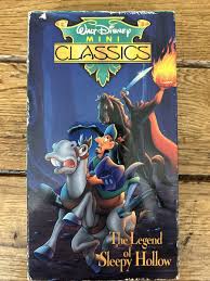 Walt Disney Mini Classics: The Legend of Sleepy Hollow VHS 1994 Kids Cartoon