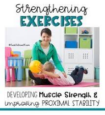 A good activity for young kids. Strengthening Exercises Developing Muscle Strength And Improving Proximal Stability Pediatric Physical Therapy Activities Occupational Therapy Kids Pediatric Physical Therapy