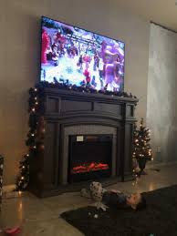 1stdibs.com has been visited by 100k+ users in the past month 62 Grand Gray Electric Fireplace Big Lots