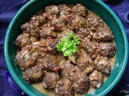 Aquavit S Swedish Meatballs Recipe Food Com Recipe Recipes Veal Recipes Meatballs