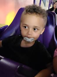 My grandson Noah visiting Piper ❤️