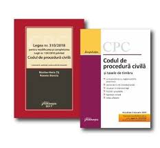 Sarcinile procedurii civile sînt de a apăra în judecată şi a realiza drepturile şi libertăţile cetăţenilor şi asociaţiilor acestora, interesele întreprinderilor, instituţiilor. Pachet Legea Nr 310 2018 Comentarii Codul De Procedura Civila Actualizat 3 Ianuarie 2019 Editura Hamangiu