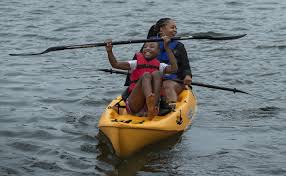 While it is pretty easy to purposefully tip a canoe, a canoe will not tip on its own, particularly on flat water. L A S Coolest Places To Go Kayaking And Paddling Los Angeles Times