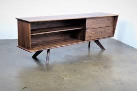 Solid Walnut Tv Stand Midcentury Modern Walnut Console Etsy In 2020 Tv Console Modern Walnut Tv Stand Solid Walnut