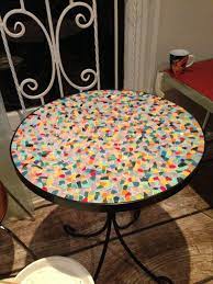 mosaic table by susan cohen table mosaique deco mosaique