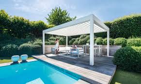 Ambassadeur outdoor de pergolas renson au luxembourg. Ecopiscines Createur De Piscines A Luxembourg