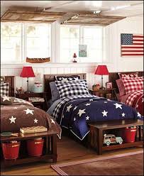 Red White And Blue Bedroom Decorating Ideas Home Bedroom Kids Room Inspiration Lakehouse Bedroom
