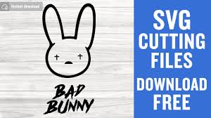 You can copy, modify, distribute and perform the work, even for commercial purposes, all without asking permission. Bunny Bad Svg Free Cutting Files For Cricut Silhouette Free Download Youtube