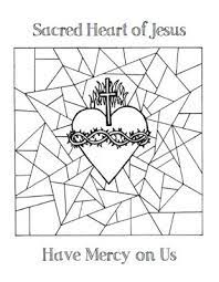 Contact jesus in my heart on messenger. Look To Him And Be Radiant Sacred Heart Of Jesus Coloring Pages