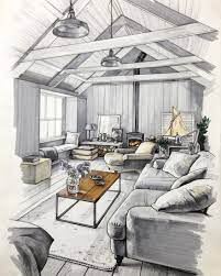 Plan de maison 3d gratuit télécharger. Interior Design Sketches A Source Of Inspiration Dessin Architecte Dessin Architecture Croquis Architecte