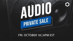 Audio Private Sale Live Stream! - YouTube