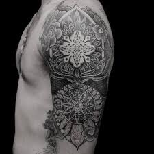 Black And White Upper Arm Half Sleeve Tattoos For Men The 80 Best Half Sleeve Tattoos For Men Improb Tattoo Sleeve Men Half Sleeve Tattoo Sleeve Tattoos
