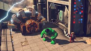 How do you get stan lee in asgard in lego marvel superheroes 2? Lego Marvel Super Heroes Features A Hulk Muscled Spiderman Abilitied Stan Lee Pcgamesn