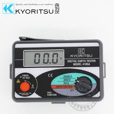 Limited time sale easy return. Buy Japan Kyoritsu 4105ah Ground Resistance Tester 4105a Mine Digital Ground Resistance Meter Original Shipping In Cheap Price On Alibaba Com