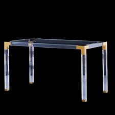 Check out our acrylic coffee table selection for the very best in unique or custom, handmade pieces from our coffee & end tables shops. Easper Lucite Acrylic Dining Table Glass Top Customisable