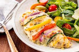 Primavera Stuffed Chicken Recipe Recipes Chicken Recipes Healthy Recipes