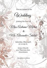 Create your own wedding invitation cards in minutes with our invitation maker. 50 Fabulous Free Wedding Invitation Templates 2020