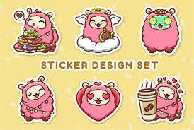 Get up to 50% off. Make Cute Sticker Cartoon Set Designs For You By Aletheiashade Fiverr