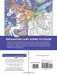 It is extremely difficult to leave it before concluding, once you begin to read the book. Creative Haven Magical Fairies Coloring Book Adult Coloring Creative Haven Coloring Books Amazon De Marjorie Sarnat Fremdsprachige Bucher