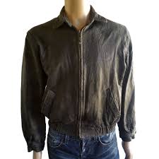 Vintage 80s Coach Mens Full Grain Leather Bomber Jacket Medium Black Soft Made In Usa Full Zip Lined Poc Streetwear Jackets Leather Bomber Jacket Bomber Jacket