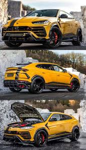 Black And Yellow Lamborghini In The Stock Version To 60 Mph Achieves In 3 6 Seconds Lamborghini Urus Is Third In The List Of Top 10 Fastest Su Lamborghini Cars Super Cars Best Luxury Cars