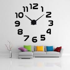2016 novo relogio relogio horloge relogios de parede 3d diy espelho acrilico adesivos de decoracao para ca unique wall clocks diy clock wall wall clock sticker