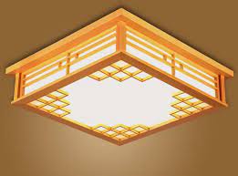 2020 popular 1 trends in lights & lighting with japanese ceiling fixtures and 1. Aliexpress Com Buy Japanese Ceiling Lights Square 45 55cm Bedroom Led Lamps Lights Sheepskin Study Wood Ce Ceiling Lights Bedroom Led Lamps Wood Ceiling Lamp