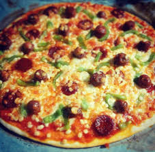 Pizza Merguez Et Chorizo Recettes De Cuisine Cuisine Chorizo
