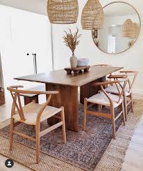 West Elm Los Angeles Ca On Instagram Check Out This Gorgeous Transformation By Houseoftran We Minimalist Dining Room Boho Dining Room Chic Dining Room