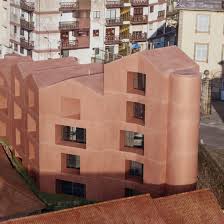 Vila nova do gaia is the barrio of meursault. Caiano Morgado Arquitectos Reveals Red Housing In Vila Nova De Gaia