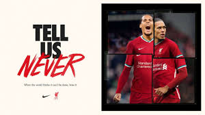 See more liverpool soccer wallpaper, liverpool wallpaper, liverpool football club wallpaper, liverpool goal wallpaper, liverpool players looking for the best liverpool wallpaper? Liverpool Home Kit Virgil Van Dijk Poses In Lfc S New Nike 2020 21 Home Kit Fans Give Verdict