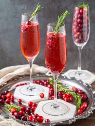 21 festive christmas breakfast recipes. Poinsettia Cocktail Christmas Champagne Cocktail Basil And Bubbly