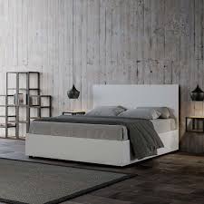 Possibilità di giroletto con piedini alti o con ampio box contenitore. Letto Egos Matrimoniale Itamoby Designperte It