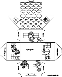 Bastelvorlage haus ausdrucken avec pretzschendorfer weihnachtsberg 48 bastelbögen kostenlose et grwb04 17 wohnhaus bastelvorlage haus ausdrucken moderne wohnaccessoires. Osterhauschen Basteln Im Kidsweb De