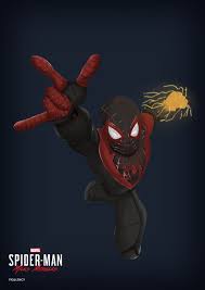 Between trying to live up to the expectations of his parents, and struggling to fit in at his new boarding school, his life is turned even more upside down when he's bitten by a genetically modified spider, and gains. Artstation Marvel S Spider Man Miles Morales Afiq Khairul