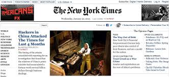 Subscribe to the international edition. New York Times Hacked Again This Time Allegedly By Chinese Wired