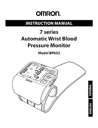 Most importantly, our blood pressure monitors are recommended by doctors for providing accurate results. 7 Series Automatic Wrist Blood Pressure Monitor Omron