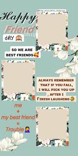 Birthday Post For Best Friend Friendship Day Template In 2020 Birthday Post Instagram Instagram Gift Friend Birthday Quotes