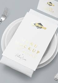 Customizable Menu Mockup Free Psd Scene Zippypixels Menu Mockup Free Menu Mockup Menu Card Design
