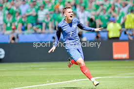 Antoine griezmann of france receives the 'player of the tournament' award for the recent uefa euro 2016 before the 2018 fifa world cup qualifying. European Championships 2016 Images Football Posters Antoine Griezmann