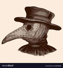 A Plague Doctor Vector Image On Vectorstock In 2020 Plague Doctor Vector Images Vector