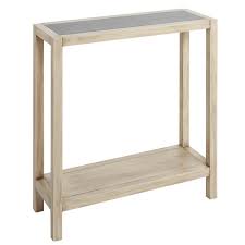 Hummel Wood Rectangle Slim Console Table Slim Console Table Wooden Console Table Console Table