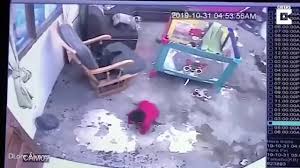 Cinde Dusmek Uzere Olan Cocugu Kurtaran Kedi Youtube